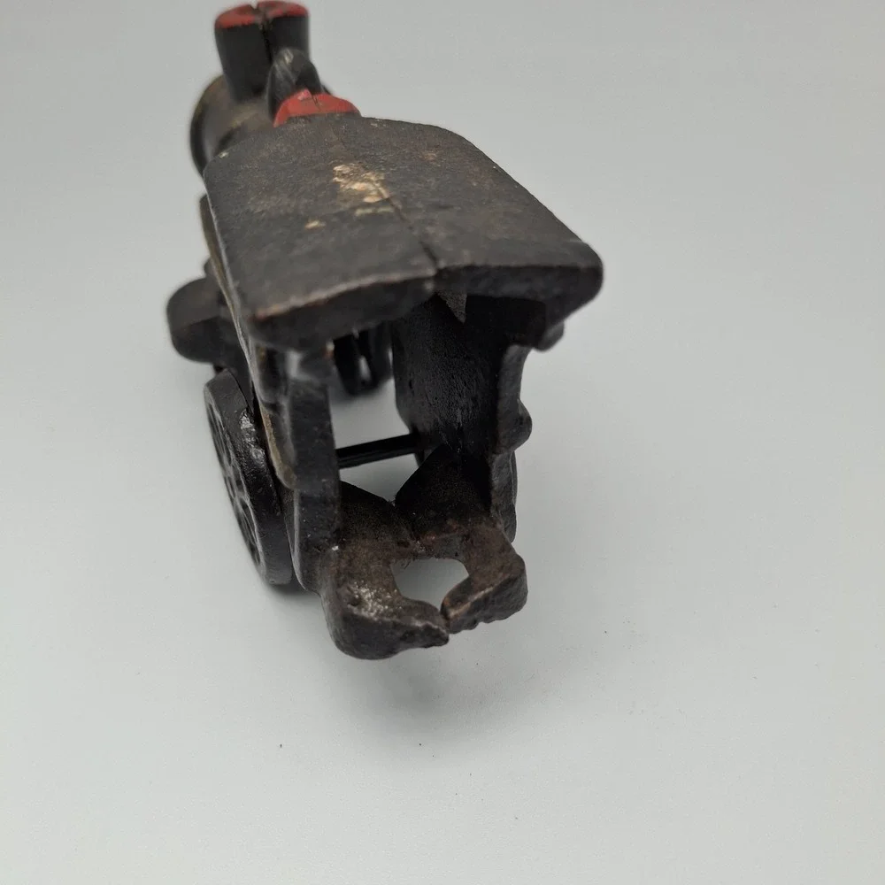 Vintage Cast Iron Train Locomotive Engine 3